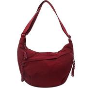CYWBUEAFY Multi Pocket Crescent Bag,Shoulder Tote Handbag for Outdoor Travel,Lightweight Adjustable Crossbody Bag Divide Insider for Daily Use