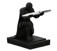 CYXStar Windbreaker Soldier Knight Pen Holder Personalized Desk Accessory, Mobile Phone & Gaming Controller Holder, Device Stand Gift for Medieval Enthusiasts (Black)