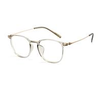 Cyxus Blue Light Filter Glasses Without Prescription Men Women Fashion Computer Protective Glasses Screen Glasses Gaming Glasses 8352, Green, Medium