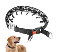 CYZTD Metal Anti Bark Collar For Dog, Choke Chain Training Collar for Dogs,Adjustable Anti Bark Collars for Pet Outdoor Training Stainless Steel Fork Collar (XXL (60cm))