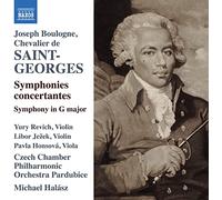 Cz Chamber Orch./Halasz – Saint-Georges: Symphonies Concertantes & Symphony in G major – CD – NAXOS