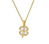 CZ Crystal Four Leaf Clover Pendant Necklace for Women Leaves Petals Floral Choker Necklace Vintage Irish Shamrock Statement Adjustable Pendant Necklace Jewelry, Adjustable, Cubic Zirconia Resin