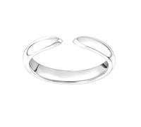 Cz Rings White Gold Wedding Band Rings for Women 9K Au375 Size J 1/2 Blue Oval 6X8mm Cubic Zirconia Stackable for Wife Upgrade 3.0