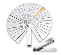 CZ Store Blade Feeler Gauge Set |32 blades 3.54"|✮LIFETIME GUARANTEED✮- Stainless Steel Double Mechanical Engine Shims, Foldable Tool for Measuring Thickness Between Shocks, Valve Rocker Clearance
