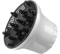 CZ-XING Universal Hair Diffuser Attachment Air Diffuser for Curly Hair Adjustable Adaptable for 1.37 in to 2.67 inch Adjustable Hair Dryer Diffuser Nozzles for Curly or Wavy Hair Styling (White)