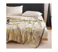 CZADMXP Cooling Bed Blanket for Summer, Lightweight Bedspread Double-sided Cool Throw for Hot Sleeper (A14,200x230cm)