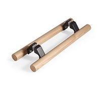 CZAOERXB Door Handle, Solid Wood Commercial Push-Pull Door Handle for Glass Doors/Wooden Doors, 5 Lengths (Length600mm)