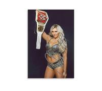 CZBAIY Charlotte Flair Canvas Poster Home Decor Poster Wall Art Hanging Picture Print Decorative Painting Posters 16x24inch(40x60cm)