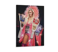 CZBAIY Charlotte Flair Canvas Poster Posters Wall Art Painting Canvas Prints Decor Poster Artworks 16x24inch(40x60cm)
