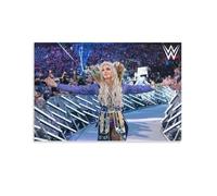 CZBAIY Charlotte Flair Canvas Poster Posters Wall Art Painting Canvas Prints Decor Poster Artworks 24x36inch(60x90cm)