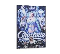 CZBAIY Charlotte Flair Canvas Poster Wall Art Poster Prints Home Decor Picture Canvas Painting Posters 08x12inch(20x30cm)