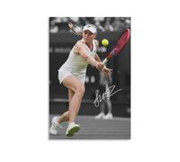 CZBAIY Elena Rybakina Canvas Poster Wall Art Poster Scroll Canvas Painting Picture Living Room Decor Home 12x18inch(30x45cm)