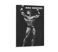 CZBAIY Mike Mentzer Canvas Poster Poster Print Art Wall Painting Canvas Posters Modern Bedroom Decor 12x18inch(30x45cm)