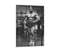 CZBAIY Mike Mentzer Canvas Poster Posters Art Print Wall Photo Paint Poster Hanging Picture Family Decor 16x24inch(40x60cm)