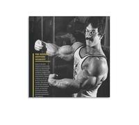 CZBAIY Mike Mentzer Canvas Poster Print Photo Art Painting Canvas Poster Home Modern Decor Posters 24x24inch(60x60cm)