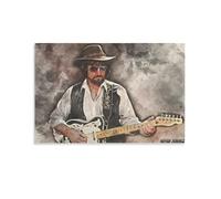 CZBAIY Waylon Jennings Canvas Poster Canvas Wall Art Poster Decorative Modern Home Print Picture Artworks Posters 20x30inch(50x75cm)