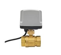 CZDIQXVF DN15 DN20 DN25 IP65 Waterproof Full Bore Motorized Ball Valve 3-Wire or 2 Wire Electric Ball Valve Big Orifice Valve Body(24v-cr02)