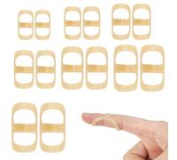 Czdtq 14PCS Finger Support, Oval Finger Splint, Portable Finger Splints, Thumb Index Middle Pinky Ring Finger, Trigger Finger Splints for Arthritis, Thumb Finger Arthritis Pain Stabilizer Brace