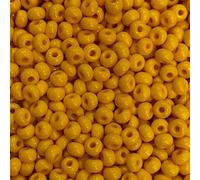 Czech 6/0 Glass Seed Beads 20 Grams 280 Pcs (Orange)