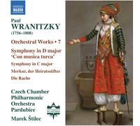 Czech Chamber Po Pardubice - Wranitzky - Orch Works Vol 7 [CD]