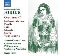 Czech Chamber Philharmonic Orchestra Pardubice / Salvi – Auber: Overtures Vol. 2 – CD – Naxos