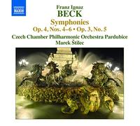Franz Ignaz Beck / Czech Chamber Philharmonic Orchestra - Symphonies Op. 4 Nos. 4-6 - CD - NAXOS