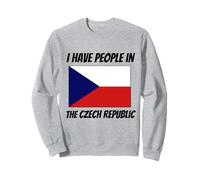 Czech Flag I Have People In the Czech Republic Sweatshirt