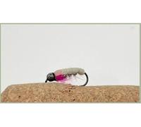 Czech Nymph Trout or Grayling Flies - Tungsten Bead, Barbless Trout Flies Choice of size and quantity (12, 12)