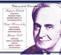 Czech Philarmonic Orchestra, Boston Symphony Orchestra, Wiener Philarmoniker - Rafael Kubelik, Serge Koussevitzky, George Szell (Grandes Virtuosos de la Dirección de Orquesta) Box 3 CD [Import]