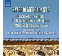 Czech Phil./Gallois – Saverio Mercadante: Concerto for Two Flutes; Flute Concerto No.6 – CD