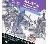 Czech Po And Neumann And Suk - Martinu - Violin Concertos / Rhapsody-Concerto