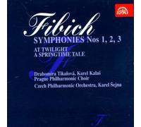 czech po and sejna - fibich - symphonies 1 2 & 3