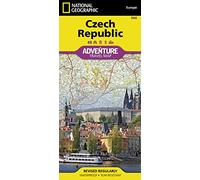 National Geographic - Travel Map - Czech Republic - Waterproof Road/Hiking - Prague & National Parks