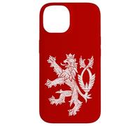 CZECH REPUBLIC COAT OF ARMS DOUBLE-TAILED LION FLAG Case for iPhone 14