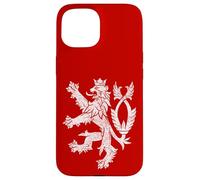 CZECH REPUBLIC COAT OF ARMS DOUBLE-TAILED LION FLAG Case for iPhone 15