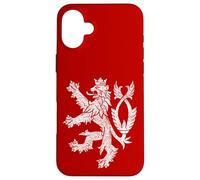 CZECH REPUBLIC COAT OF ARMS DOUBLE-TAILED LION FLAG Case for iPhone 16 Plus