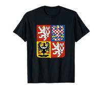 Czech Republic Flag - Coat of arms of the Czech Republic T-Shirt