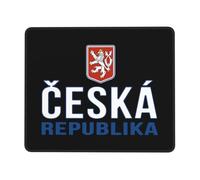 Czech-Republic-Flag-Souvenir-Love- Desk Mat Non-Slip Rubber Base Mouse Mat Comfortable Mousemat For Work Pc Studying 25X30Cm