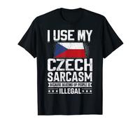 Czech Republic Flag Souvenirs for Czechs Men & Women T-Shirt