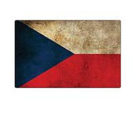 Czech Republic Flag Tin Sign Metal Sign TIN SIGN 7.8X11.8 INCH