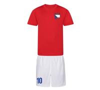 Czech Republic Personalised Training Kit in Red | Size: Large Czech Republic Red L