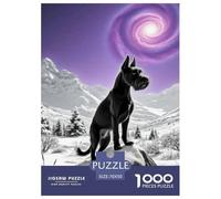 Czech Terrier Jigsaw Puzzles Puzzles for Adults Kids. 1000 Piece Dog Great Gifts Challenge Toy Educational Game Home Decoration for Educational Games Gifts 70x50cm/1000pcs