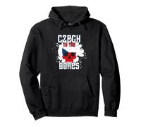 Czech To The Bones | Czechia Ceska Republika Czech Republic Pullover Hoodie