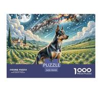 Czech Wolfdog 1000 Piece Puzzles Adults Fun Challenging Creative Gift Adults for Kids Beautiful Decoration Jigsaw 70x50cm/1000pcs