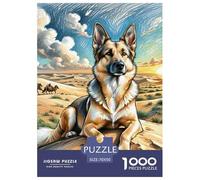 Czech Wolfdog Jigsaw Puzzles Puzzles for Adults Kids. 1000 Piece Great Gifts Challenge Toy Educational Game Home Decoration for Educational Games Gifts 70x50cm/1000pcs
