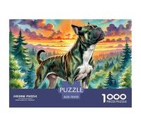 Czech Wolfdogjigsaw Puzzle Adult 1000 Piece Challenge, Educational Puzzle Games, Creative Christmas Toy Gifts for Boys/Girls, Adults And Kids Age 12+ 70x50cm/1000pcs
