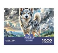 Czech Wolfdogjigsaw Puzzle Adult 1000 Piece Challenge, Impossible Hard Challenging Puzzle, Unique Adult Gifts for Adults And Kids Age 14+ 70x50cm/1000pcs