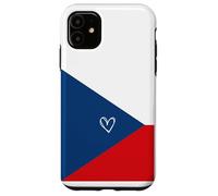 Czechia Flag Czech Heart Proud Heritage National Day Case for iPhone 11
