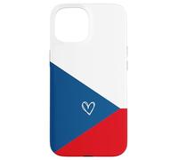 Czechia Flag Czech Heart Proud Heritage National Day Case for iPhone 15