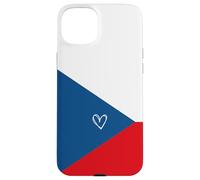 Czechia Flag Czech Heart Proud Heritage National Day Case for iPhone 15 Plus